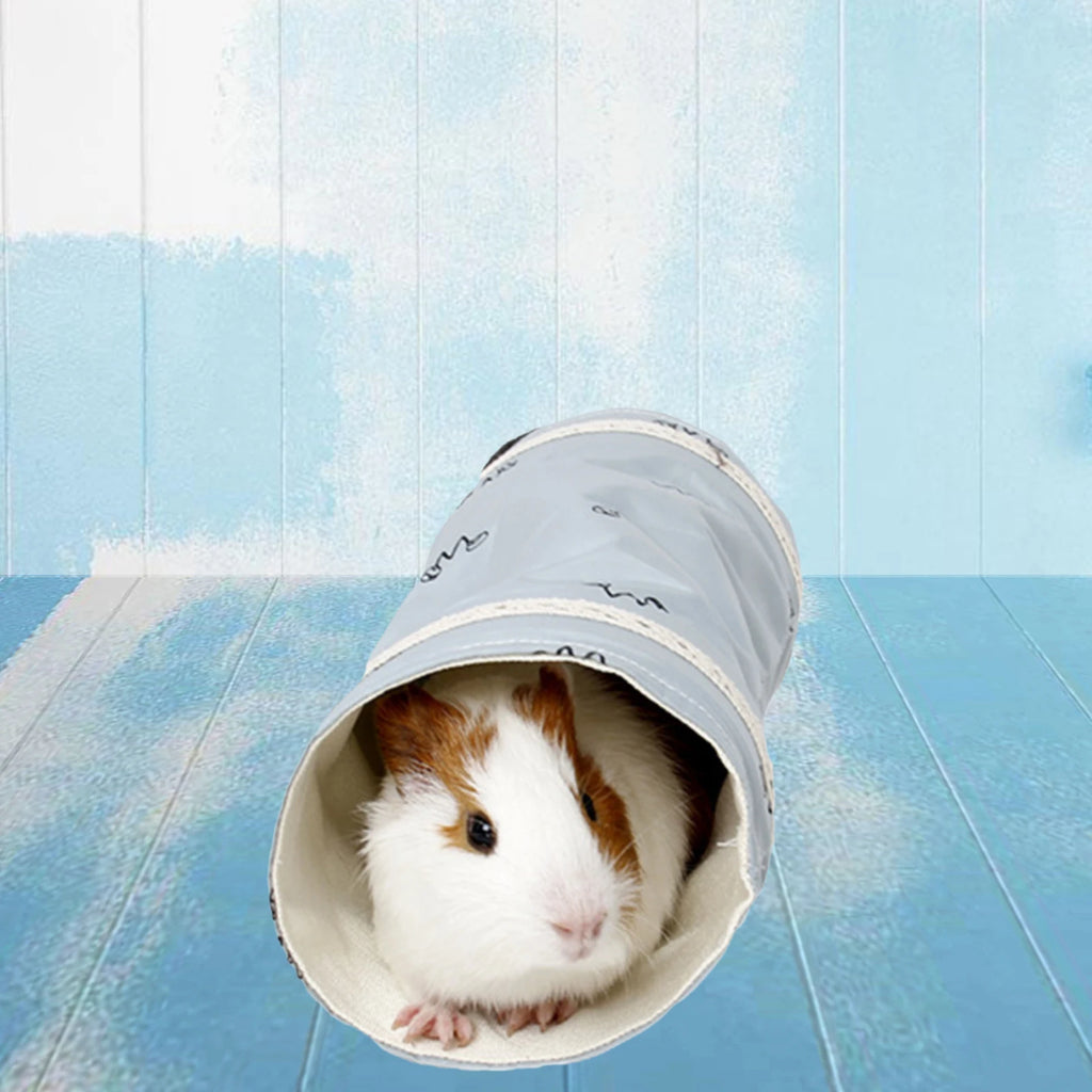 Mini Hamster Guinea Pig Tunnel 2-Way/3-Way Toy Pet Cages Hedgehog Tube House Cave Small Animals Rat Mouse Toy Pet Supplies