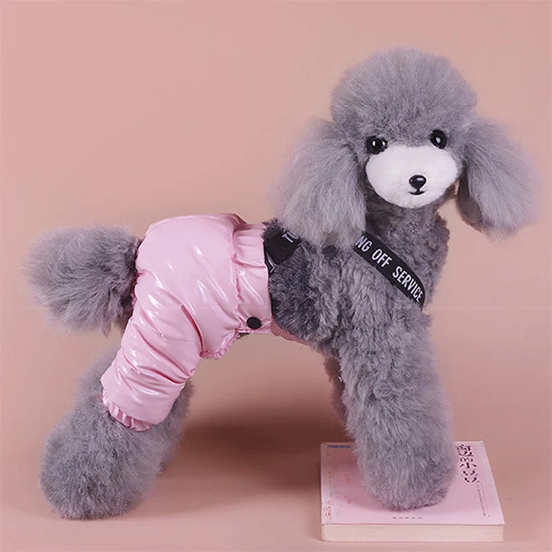 Newest Pet Dog Pants for Small Medium Dogs York Terrier Bulldog Overalls Winter Warm Puppy Mascotas Jumpsuit Kombinezon Dla Psa