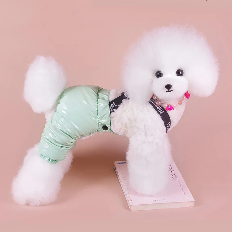 Newest Pet Dog Pants for Small Medium Dogs York Terrier Bulldog Overalls Winter Warm Puppy Mascotas Jumpsuit Kombinezon Dla Psa
