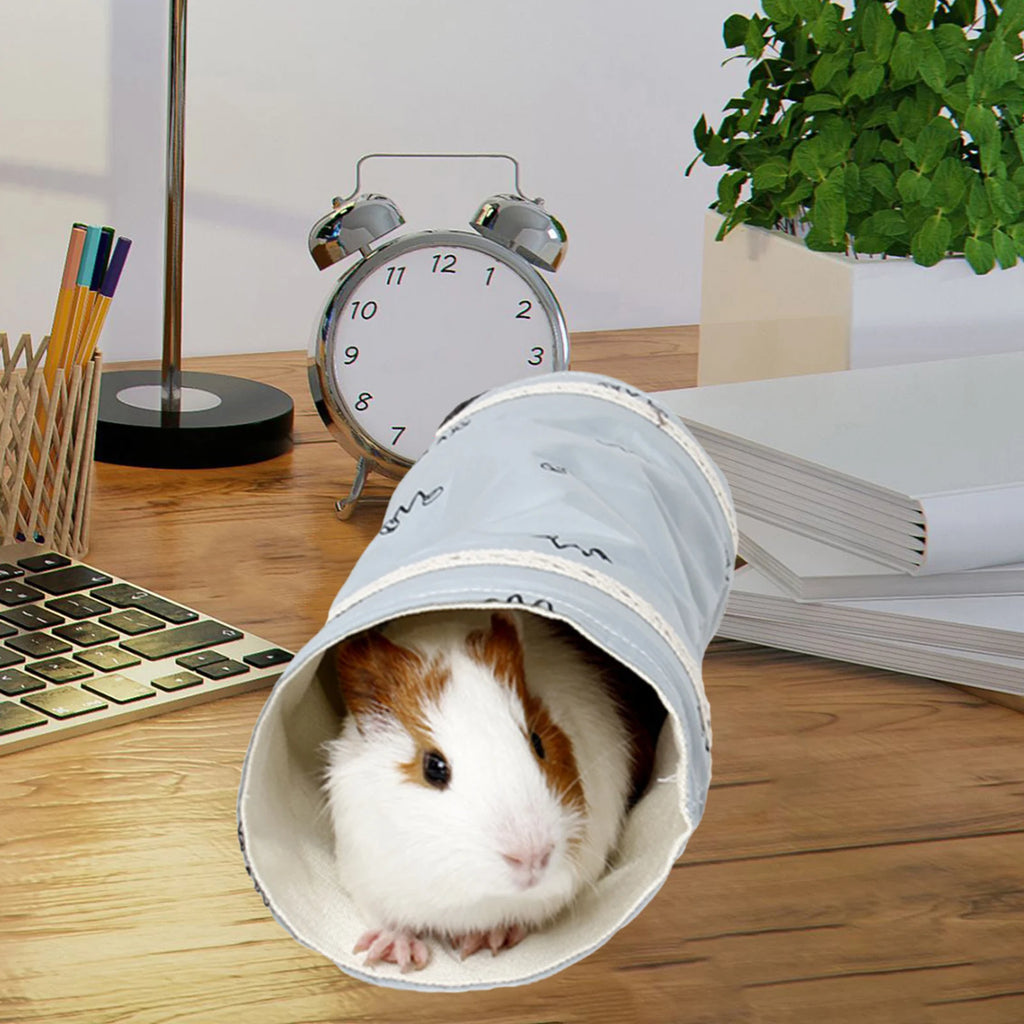 Mini Hamster Guinea Pig Tunnel 2-Way/3-Way Toy Pet Cages Hedgehog Tube House Cave Small Animals Rat Mouse Toy Pet Supplies