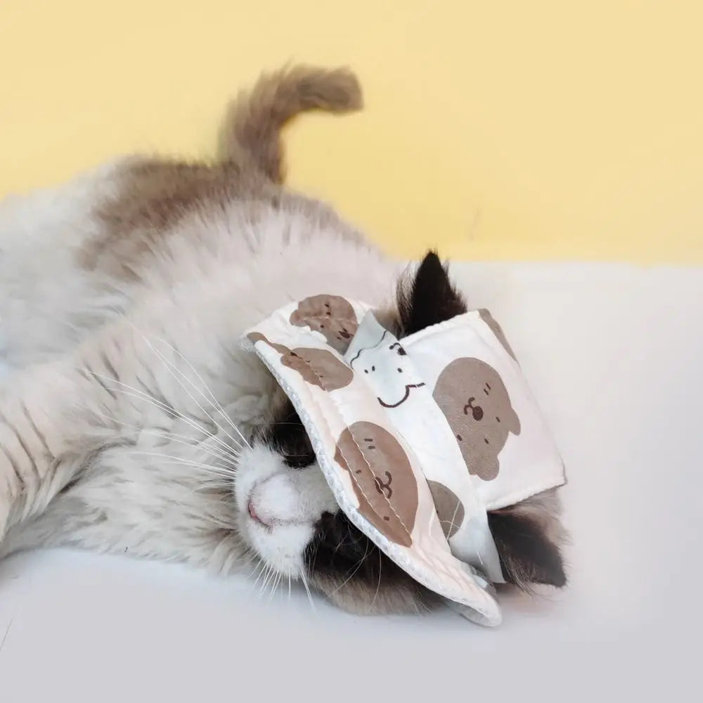 High-Quality Breathable Dog Sunshade Hats Adjustable Cat Sunscreen Hat Pet Sun Hat Fisherman Hat Outdoor Travel Dog Supplies