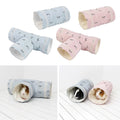 Mini Hamster Guinea Pig Tunnel 2-Way/3-Way Toy Pet Cages Hedgehog Tube House Cave Small Animals Rat Mouse Toy Pet Supplies